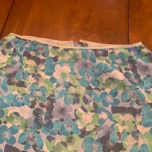Blue/Green Flower Skirt